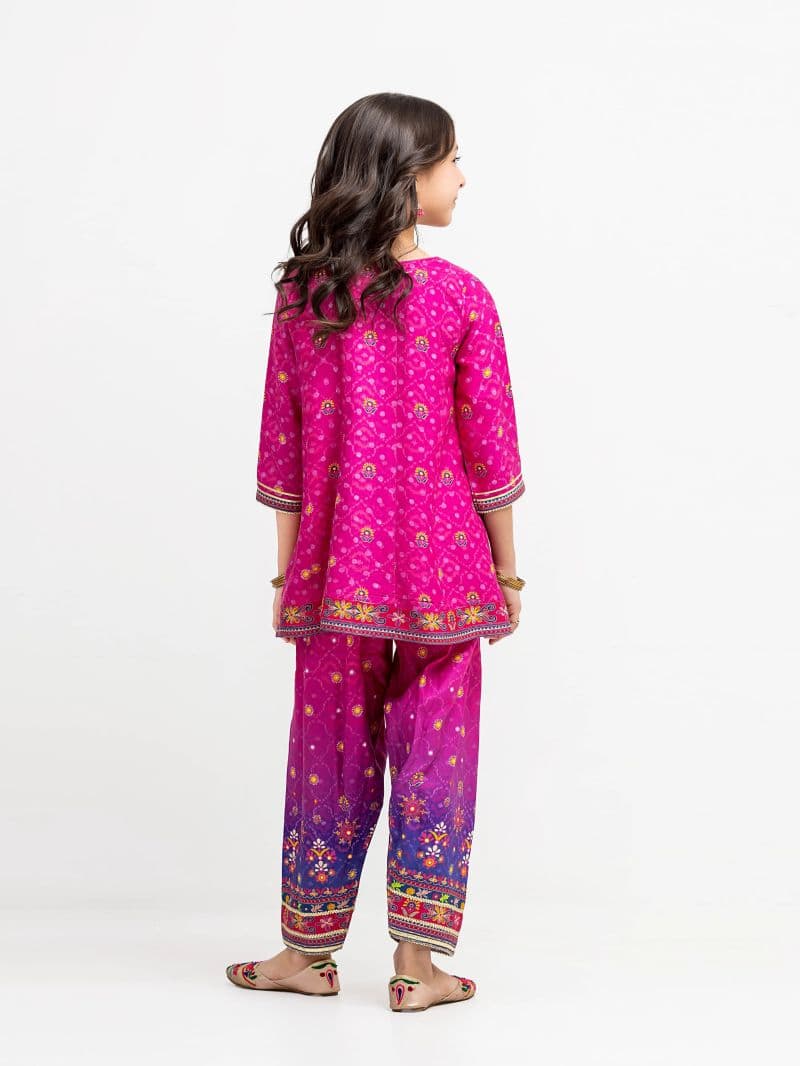 Embroidered Raw Silk Co-Ord Set