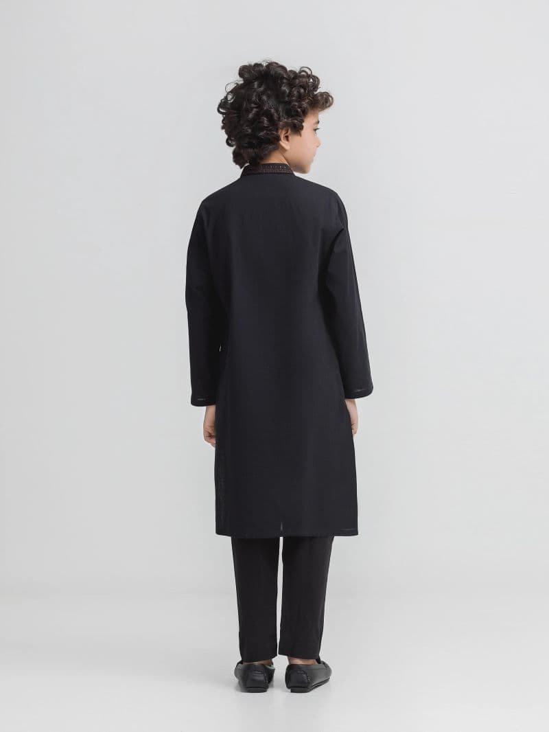Embroidered Cotton Kurta Pajama