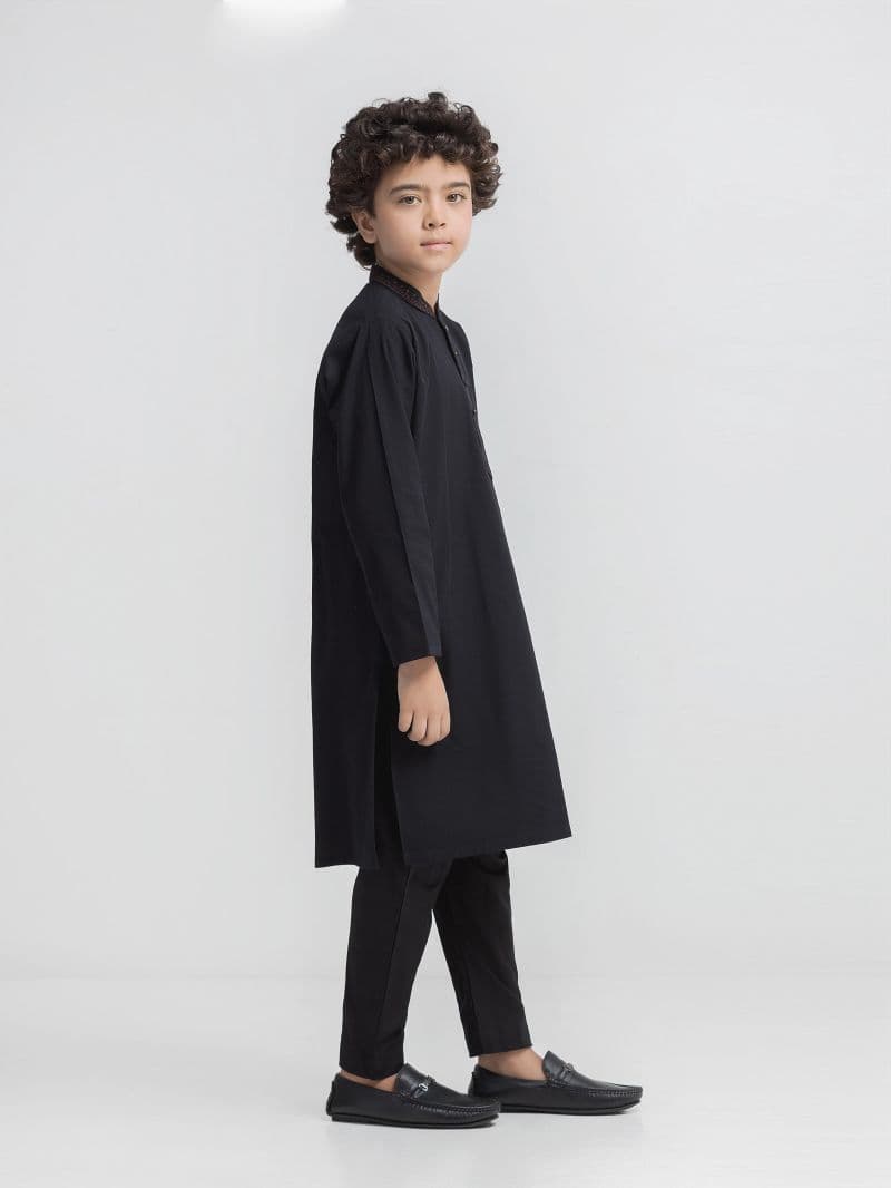 Embroidered Cotton Kurta Pajama
