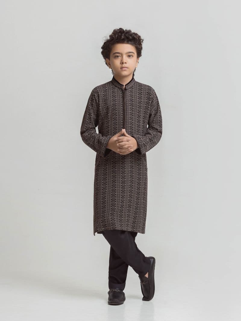 Embroidered Schiffli Kurta Pajama