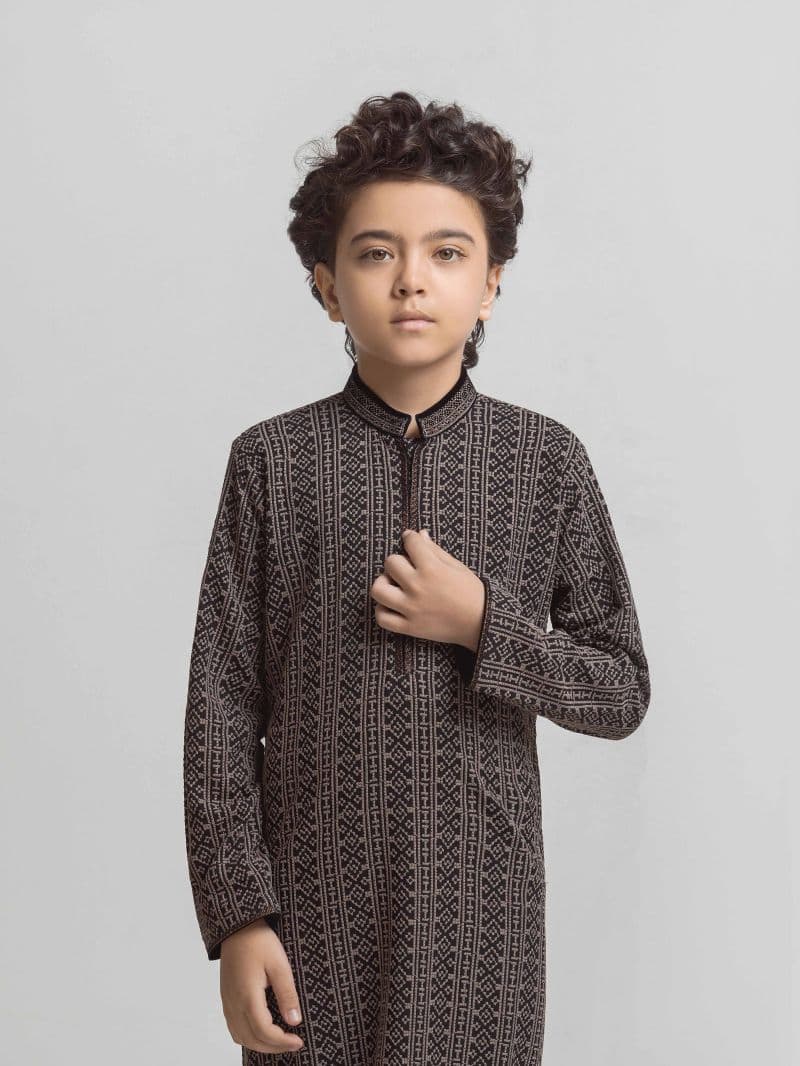 Embroidered Schiffli Kurta Pajama