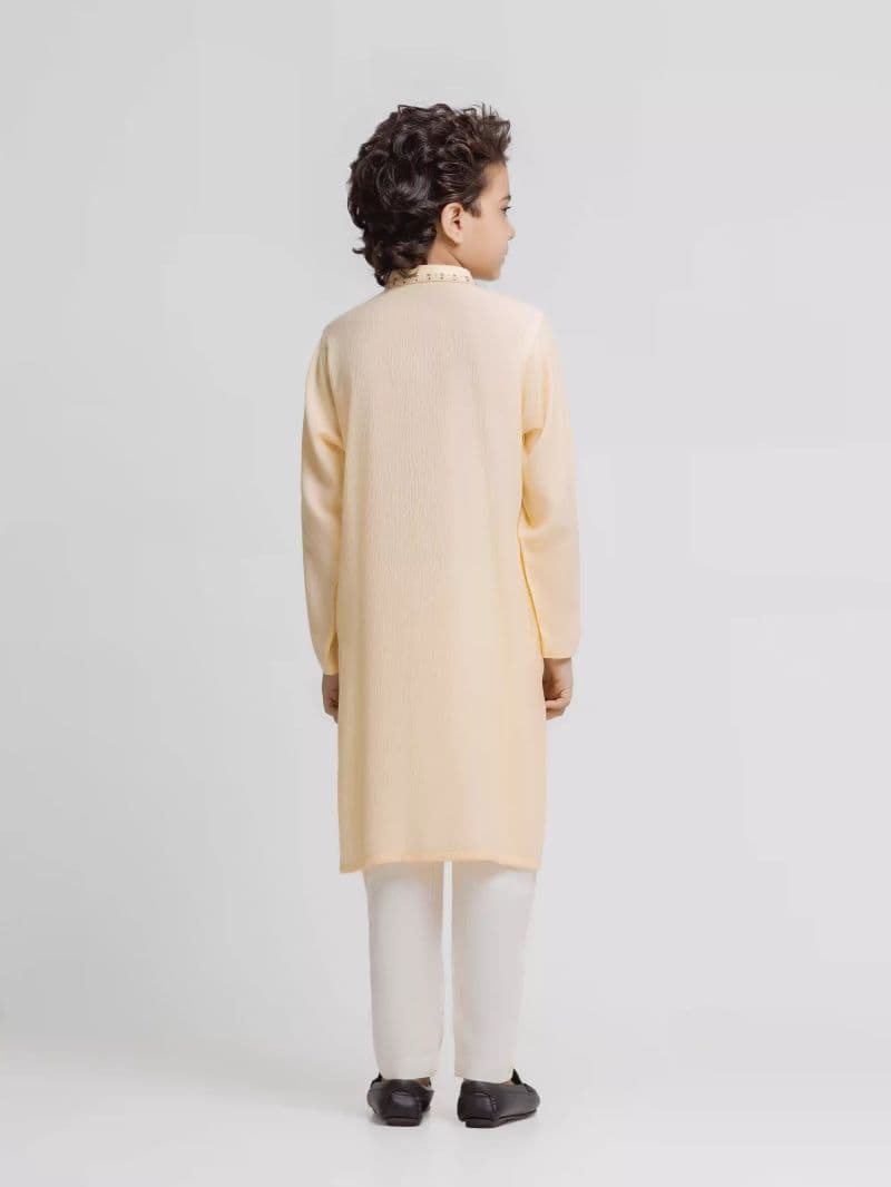 Embroidered Cotton Kurta