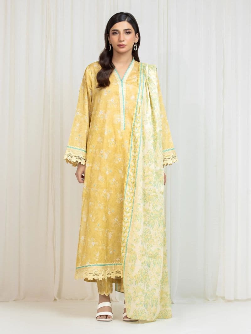 Printed Lawn Suit thumbnail