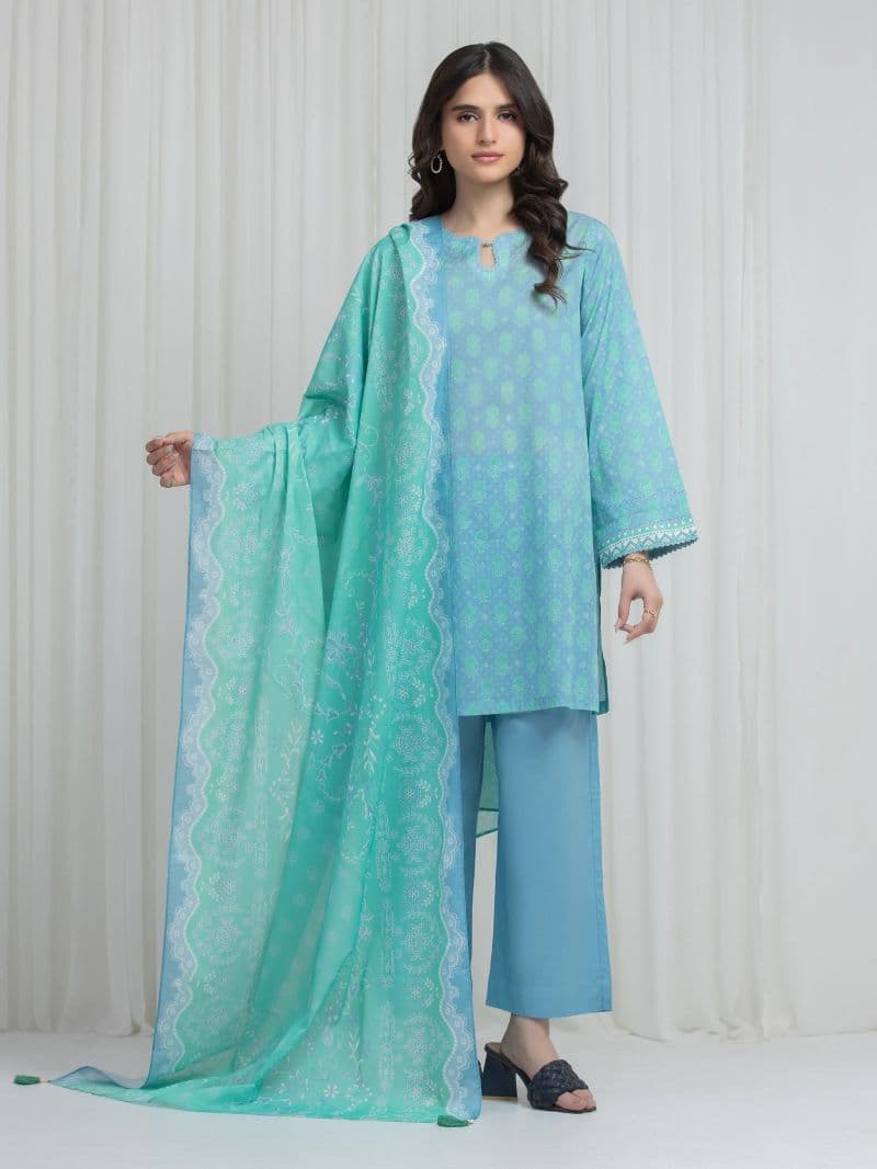 Printed Lawn Suit thumbnail