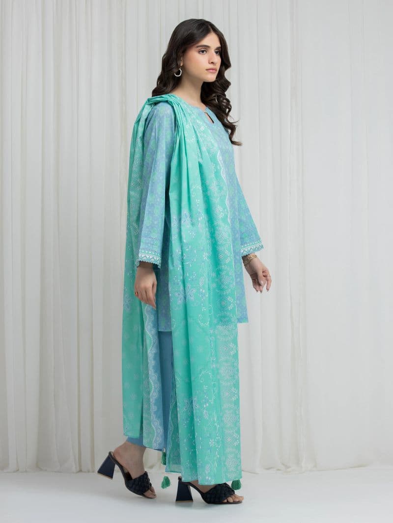 Printed Lawn Suit thumbnail