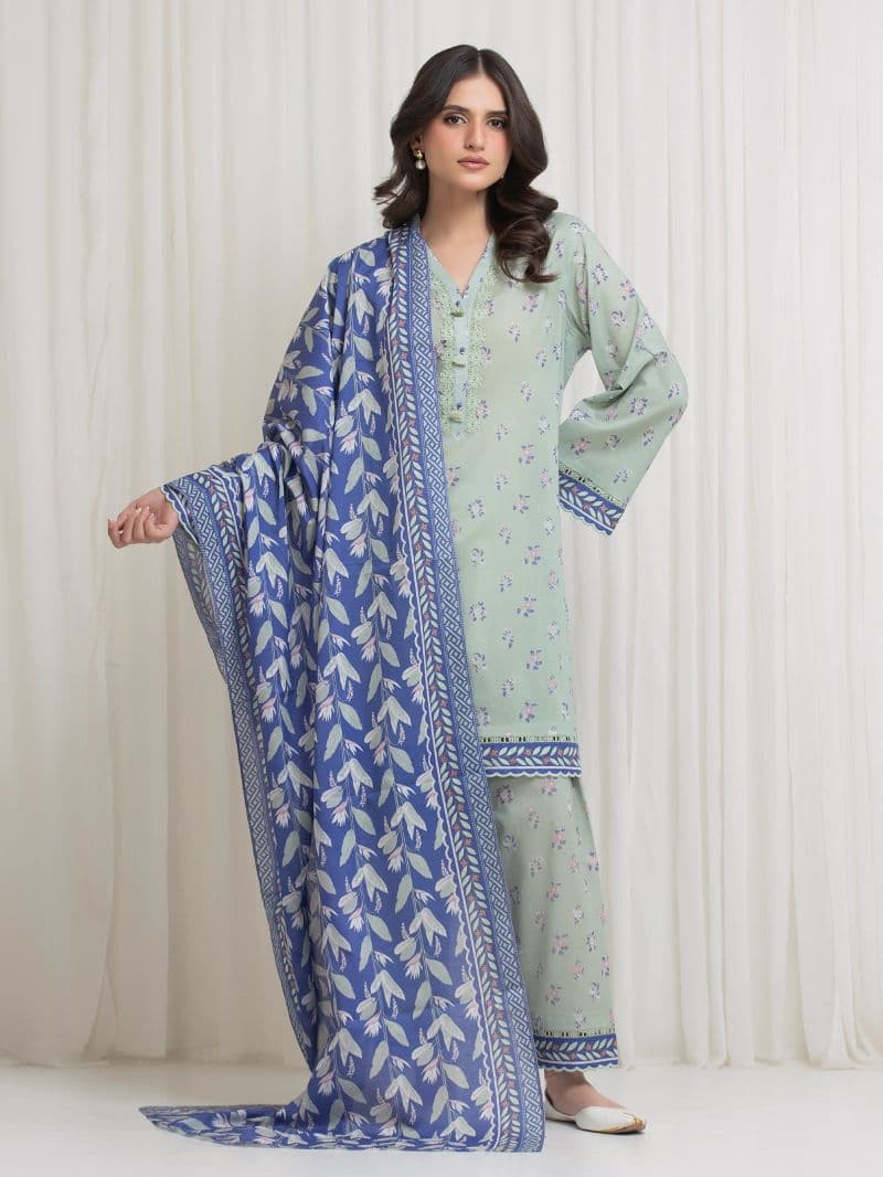 Printed Lawn Suit thumbnail