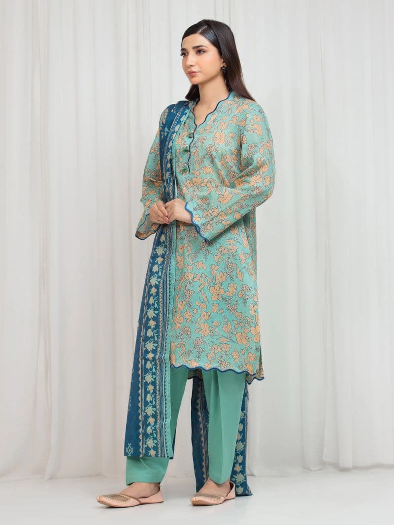 Printed Lawn Suit thumbnail