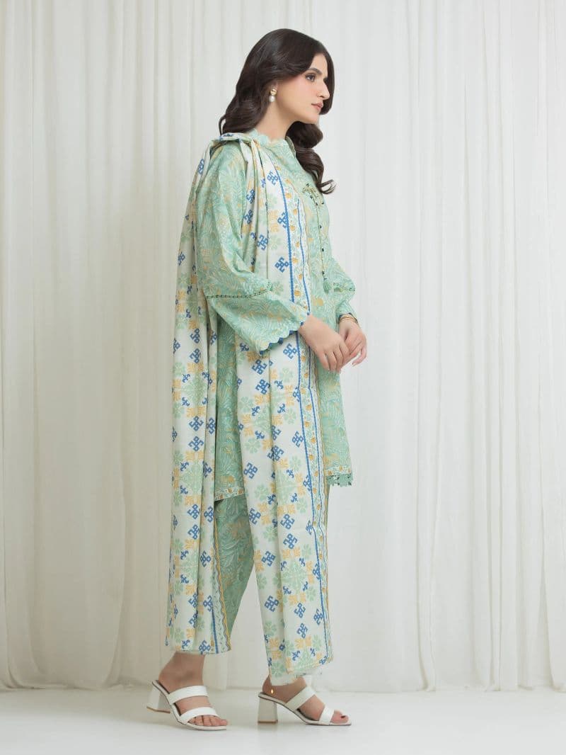 Printed Lawn Suit thumbnail