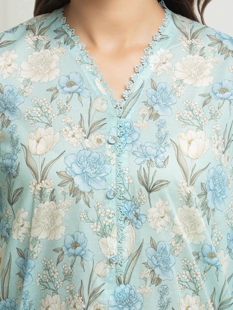 Printed Lawn Suit thumbnail