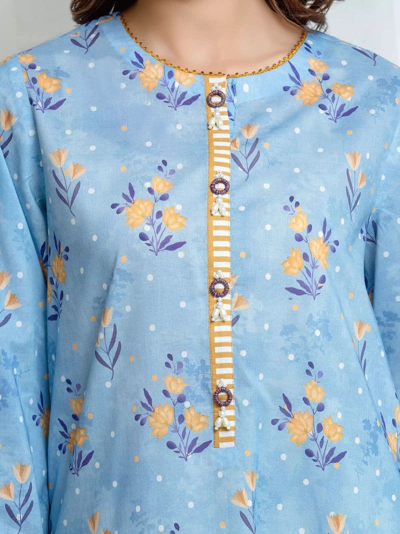 Printed Lawn Suit thumbnail