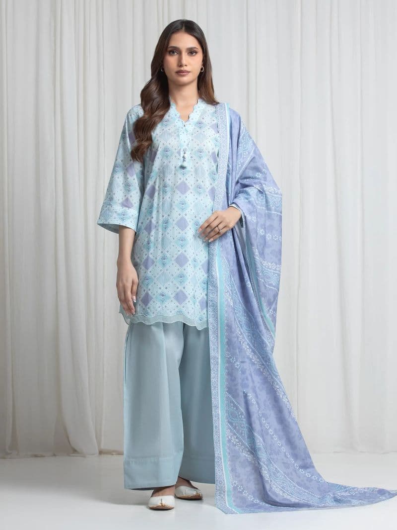 Printed Lawn Suit thumbnail