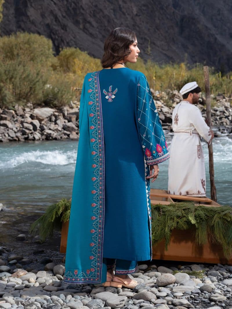 Embroidered Khaddar Suit thumbnail