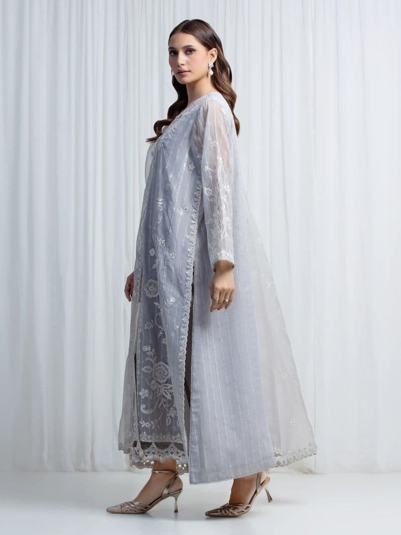Embroidered Chiffon Suit thumbnail