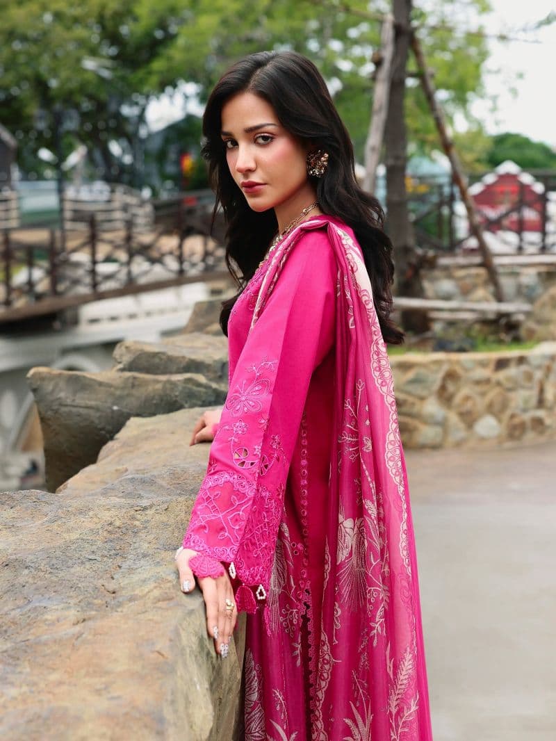 Embroidered Cambric Suit