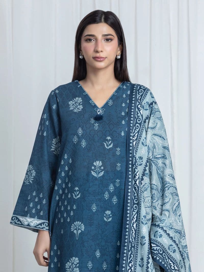 Printed Khaddar Suit thumbnail