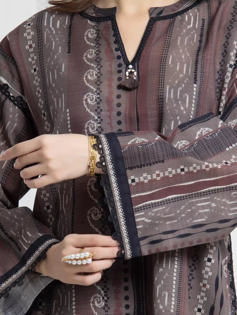 Printed Khaddar Suit thumbnail