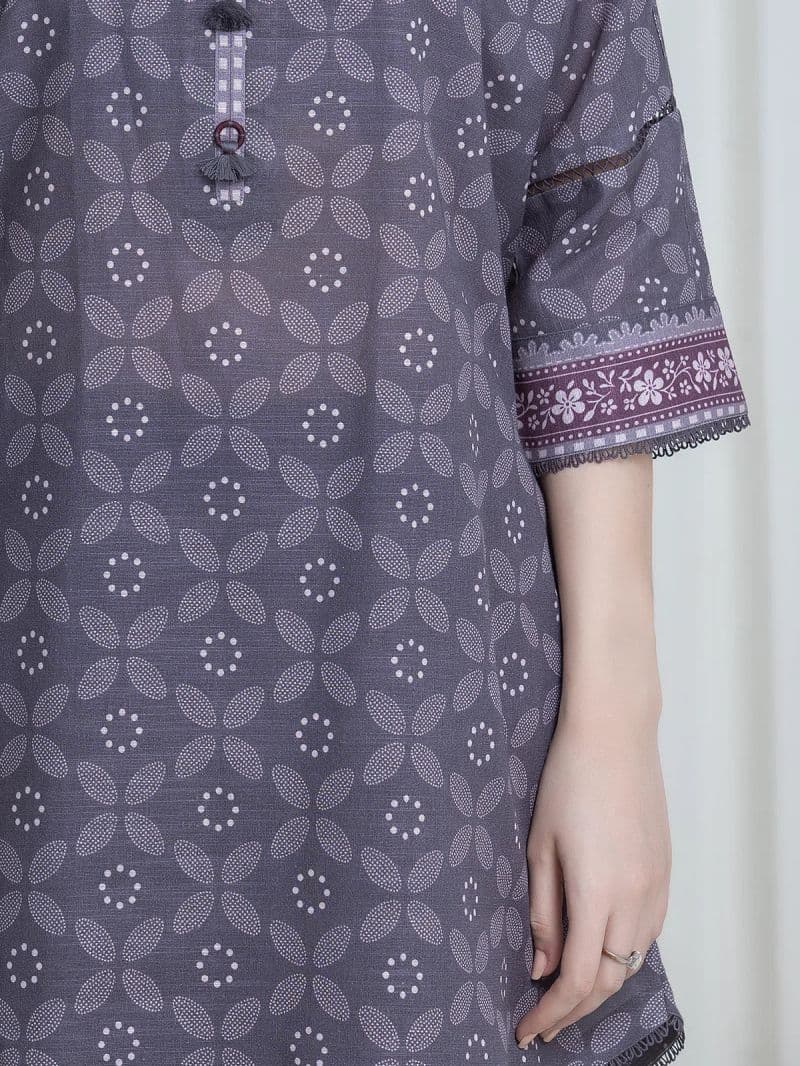 Printed Khaddar Suit