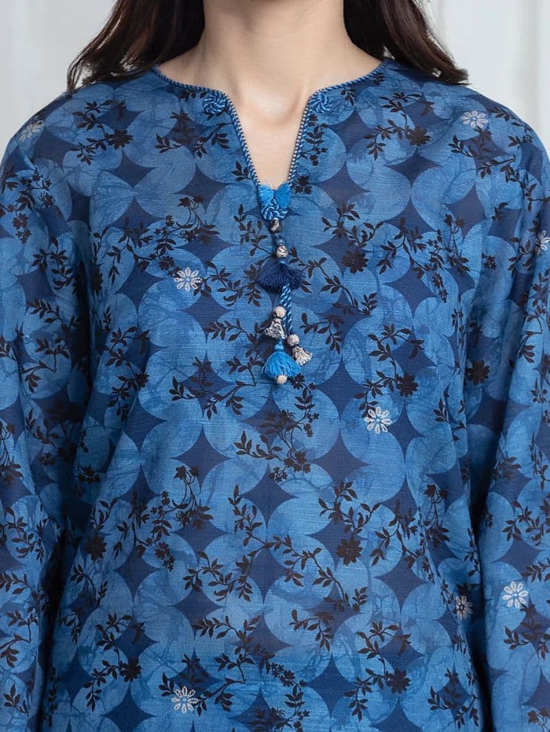 Printed Khaddar Suit