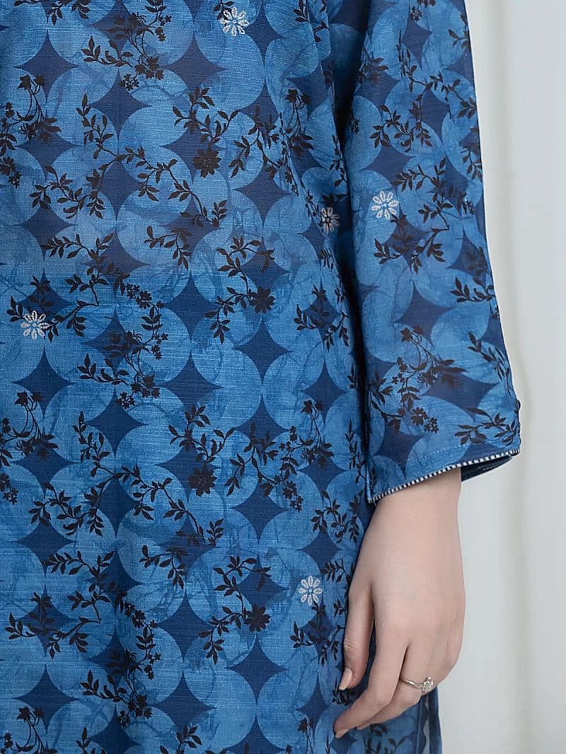 Printed Khaddar Suit