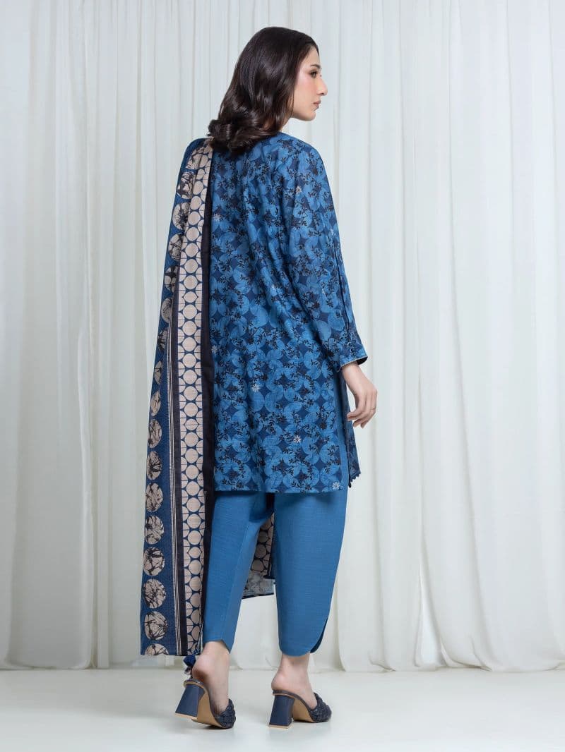 Printed Khaddar Suit