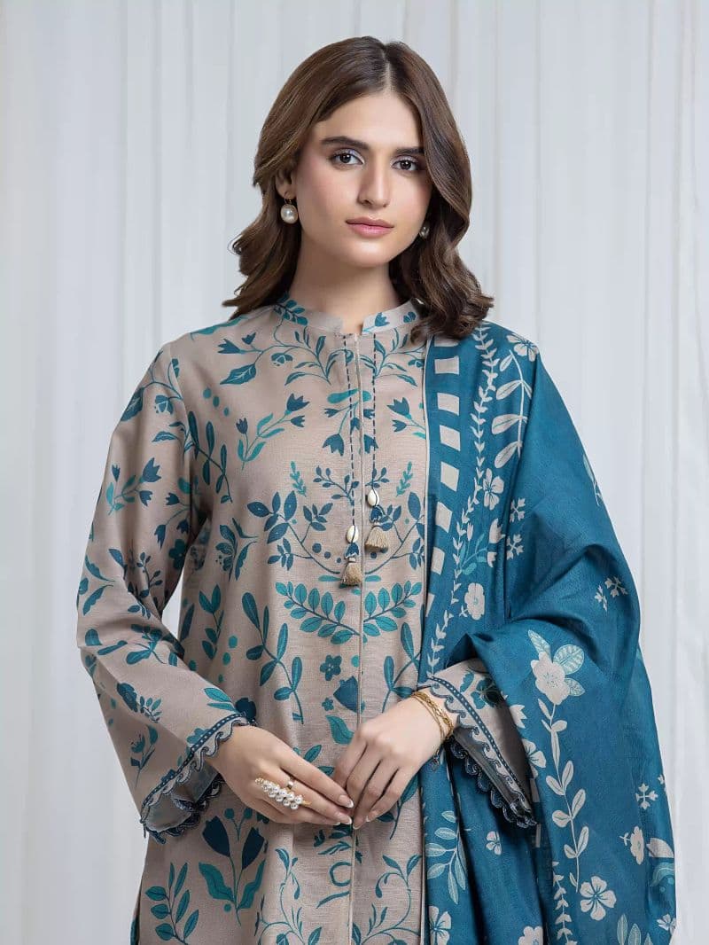 Printed Khaddar Suit thumbnail