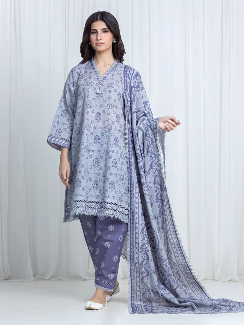 Printed Khaddar Suit thumbnail