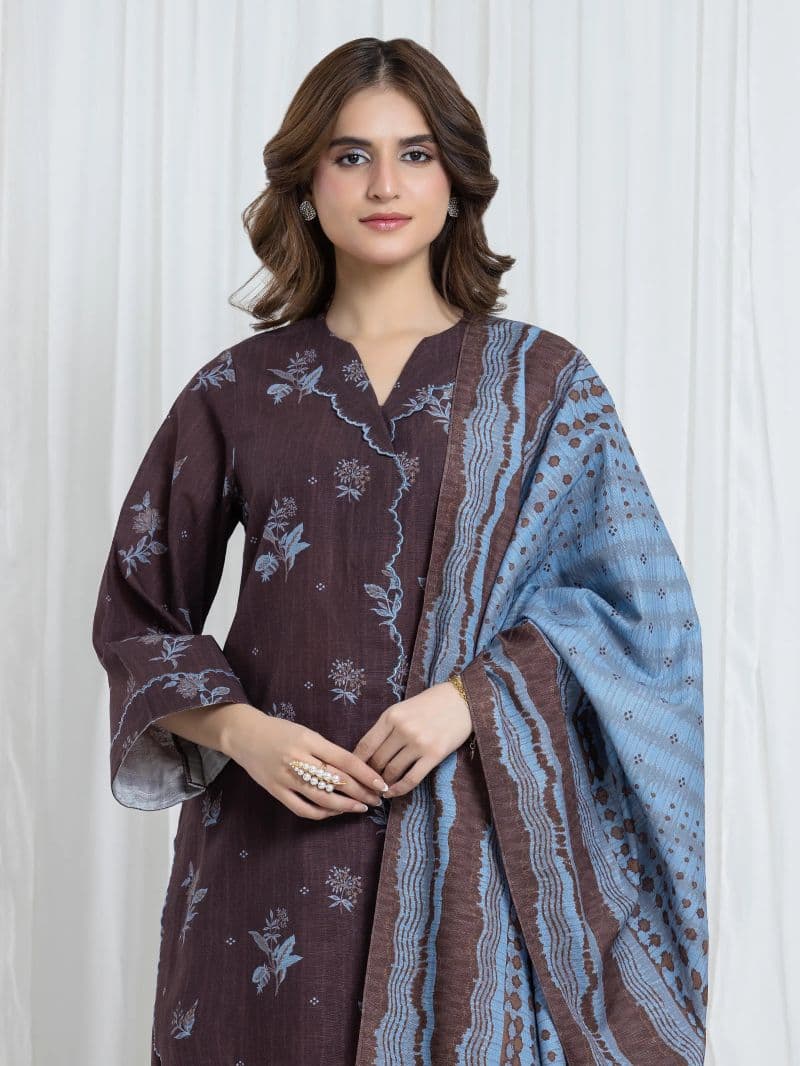 Printed Khaddar Suit thumbnail