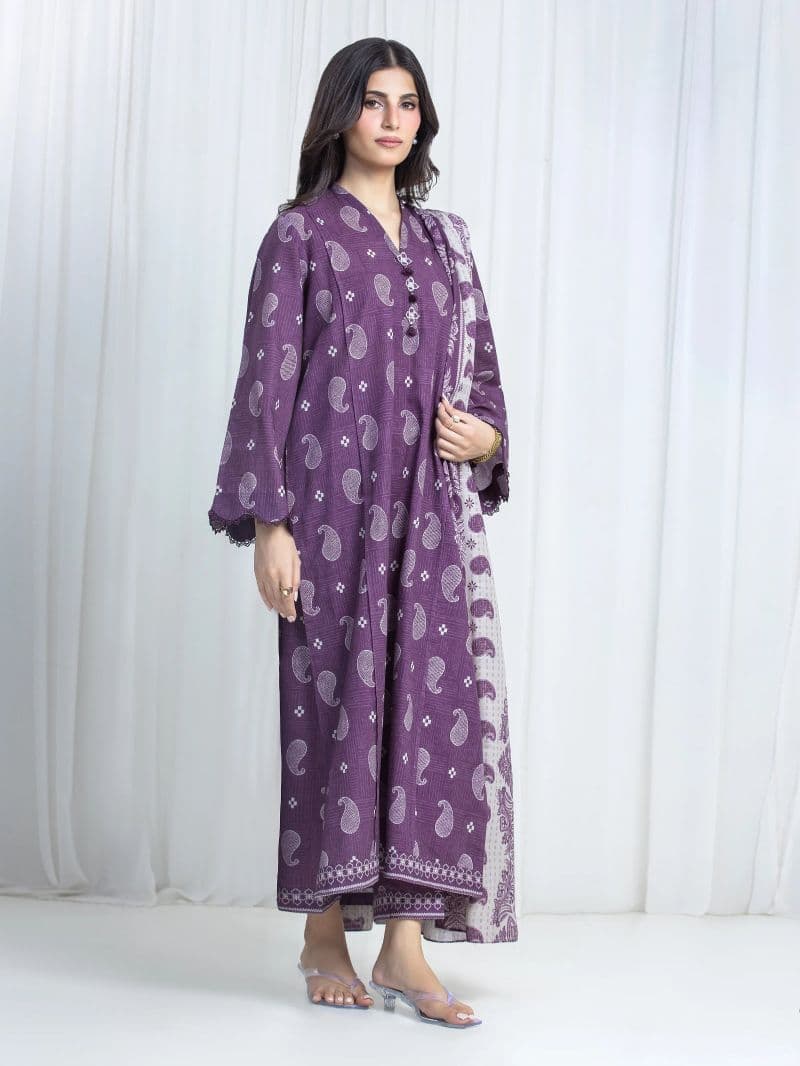 Printed Khaddar Suit thumbnail