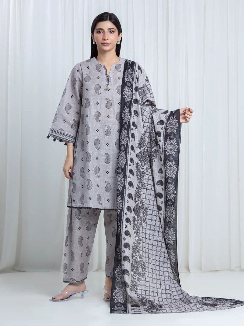 Printed Khaddar Suit thumbnail