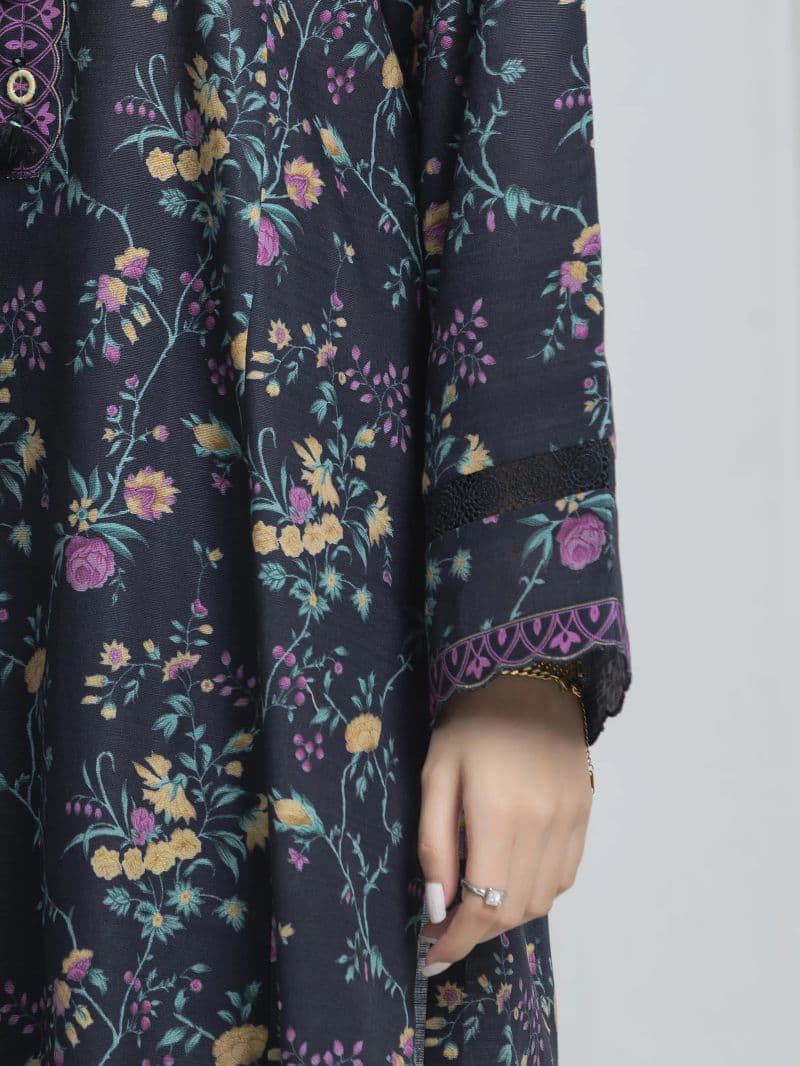 Printed Khaddar Suit