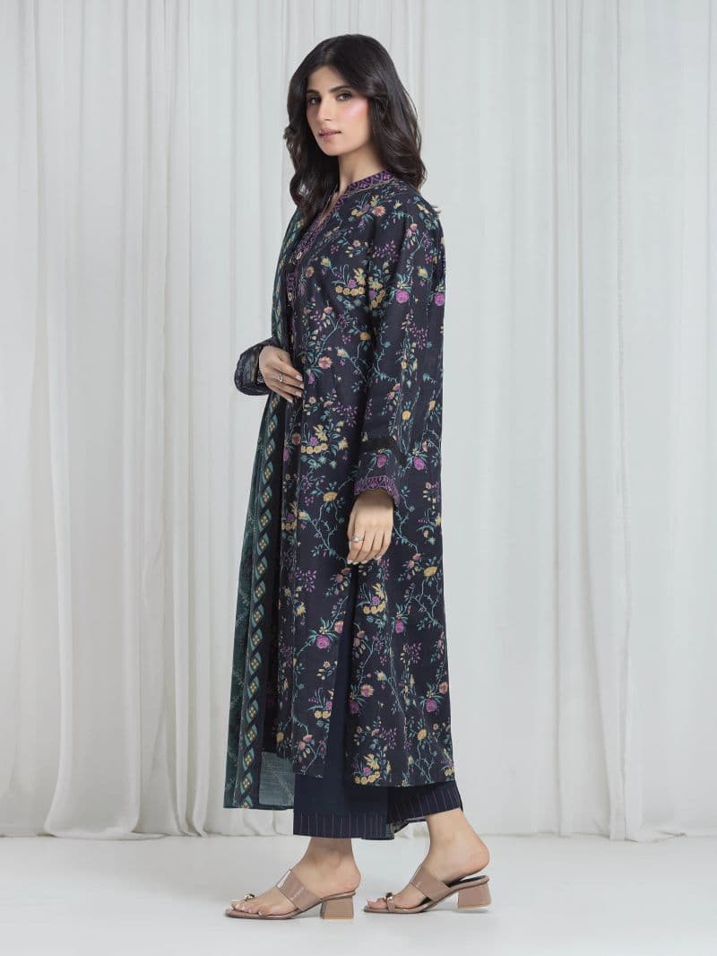 Printed Khaddar Suit