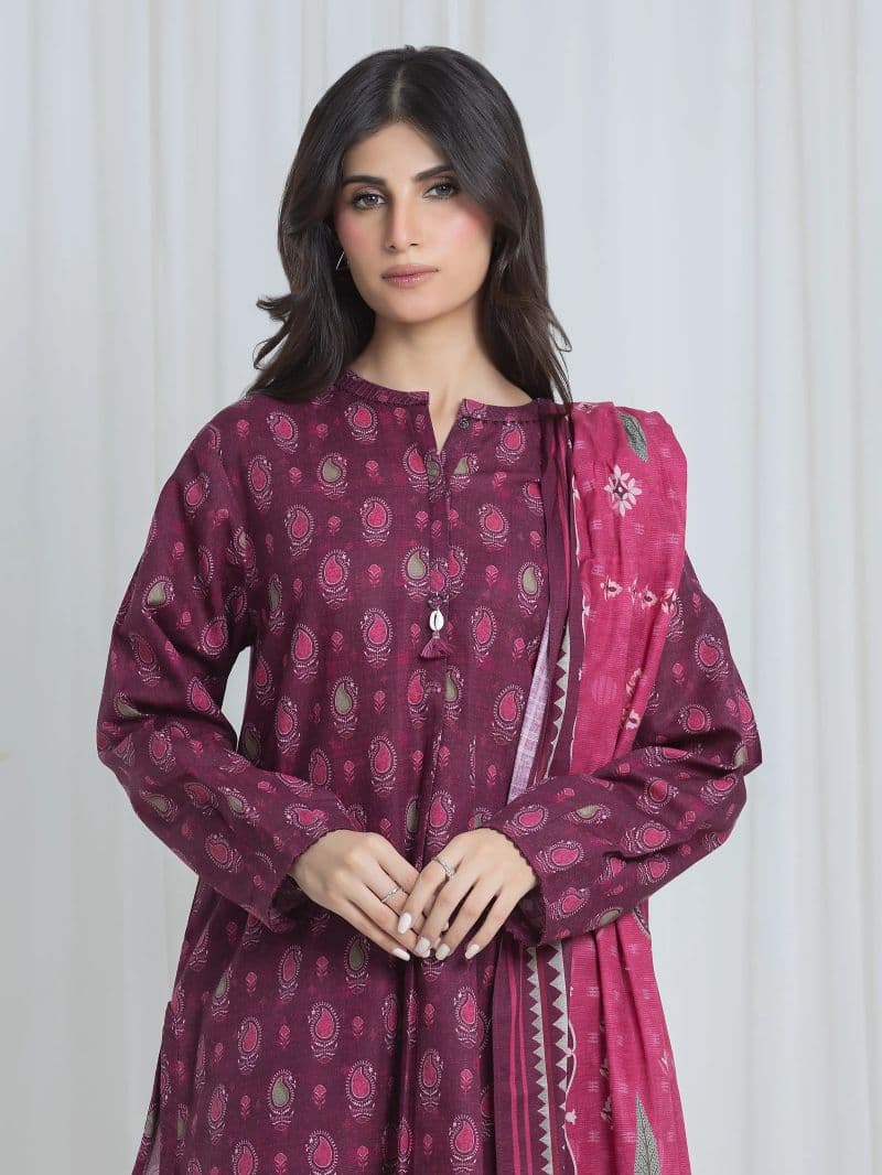 Printed Khaddar Suit thumbnail