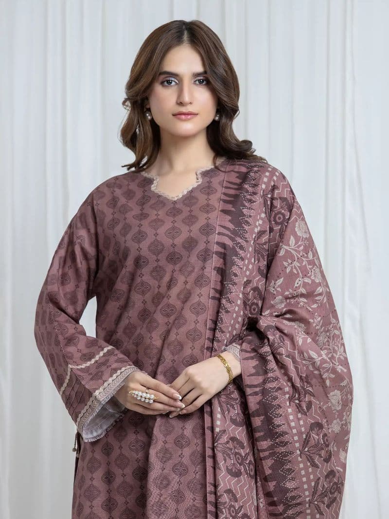 Printed Khaddar Suit thumbnail