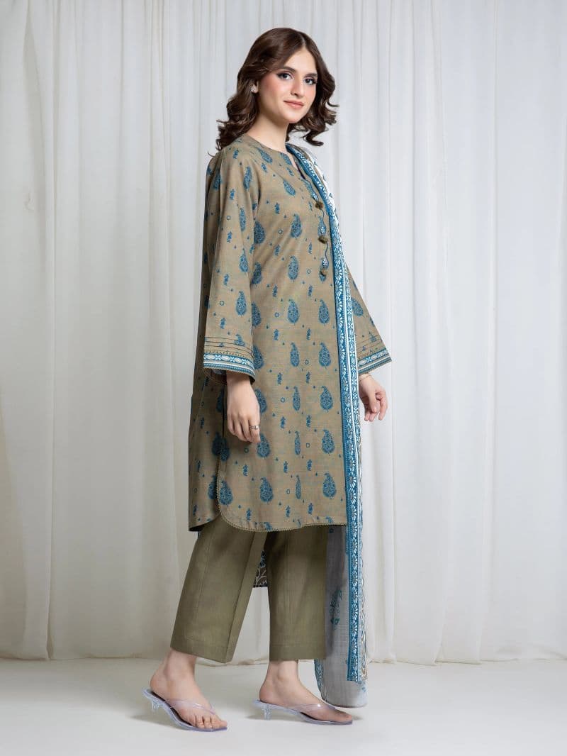 Printed Khaddar Suit thumbnail