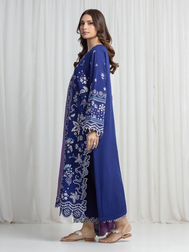 Embroidered Khaddar Suit thumbnail
