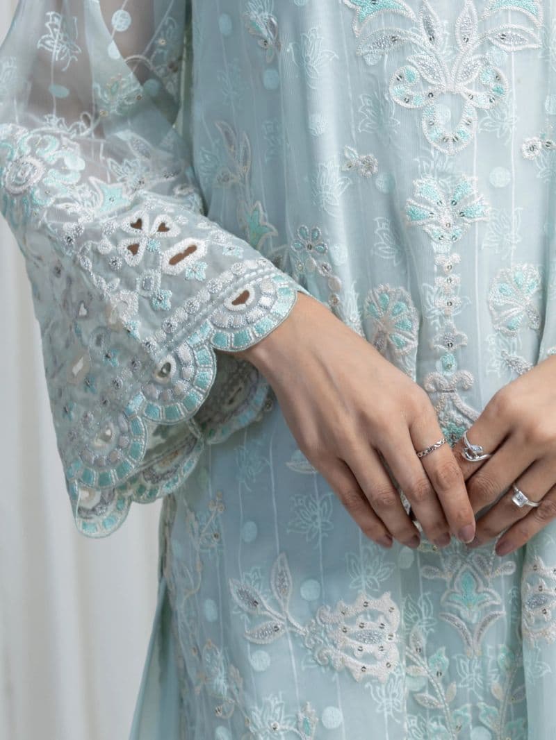 Embroidered Chiffon Suit thumbnail