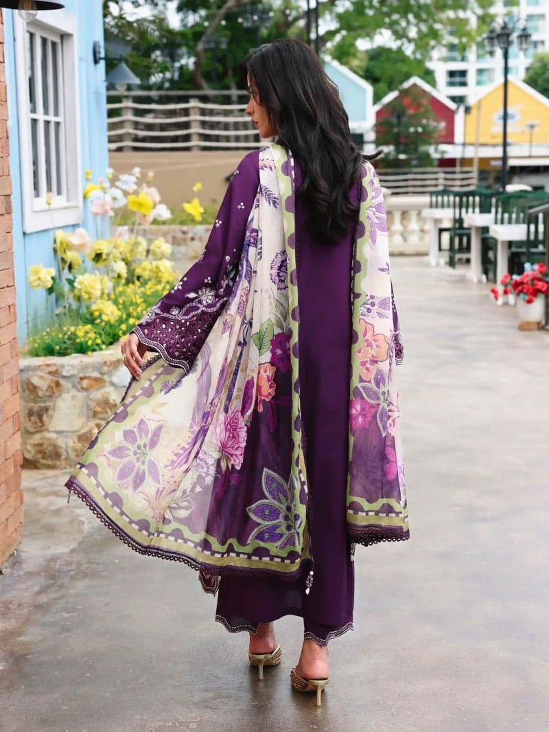 Embroidered Cambric Suit