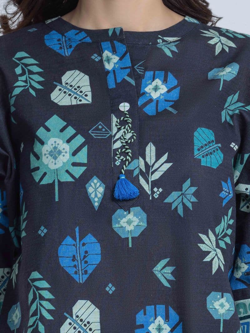 Printed Khaddar Co-Ord Set thumbnail