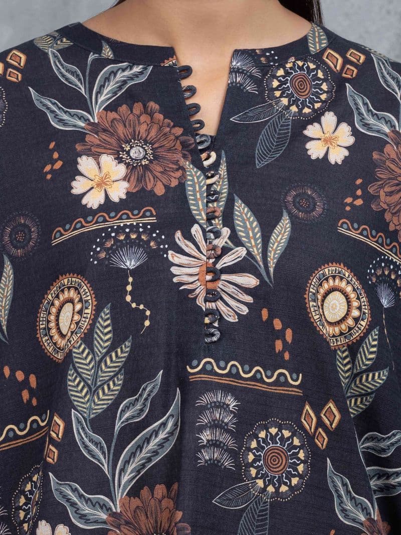 Printed Khaddar Co-Ord Set thumbnail