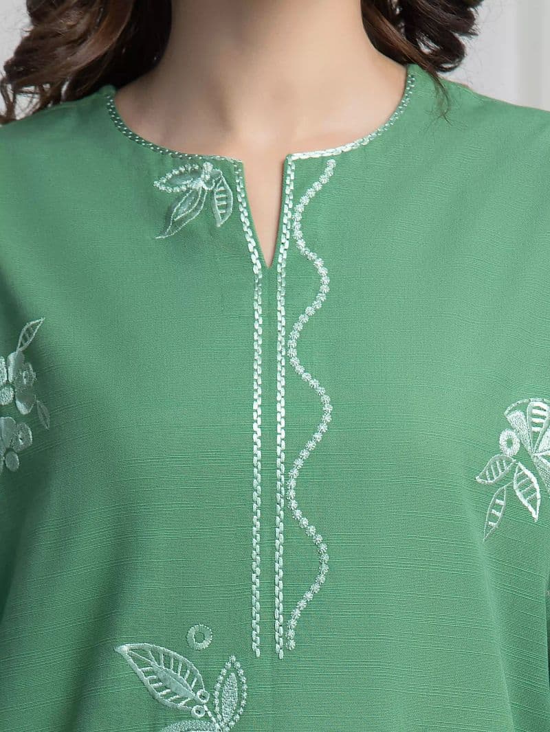 Embroidered Khaddar Co-Ord Set