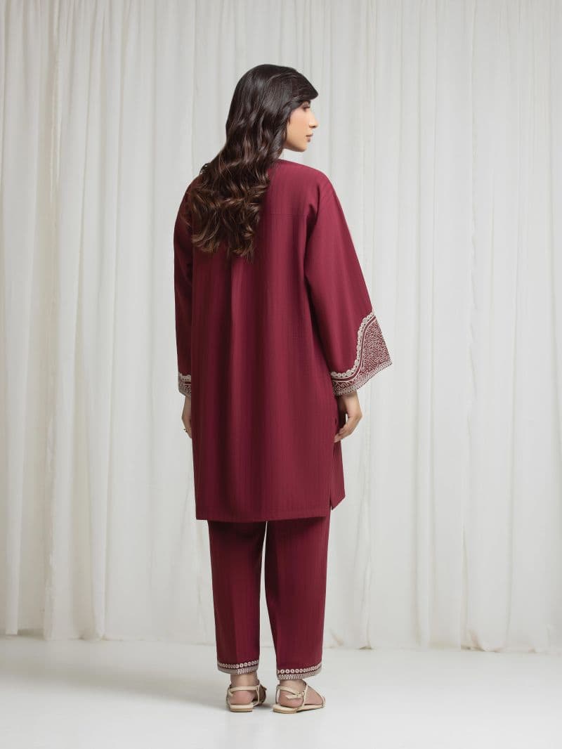Embroidered Viscose Co-Ord Set