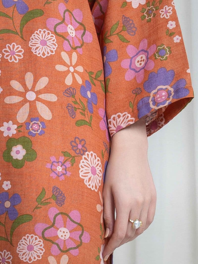 Printed Khaddar Co-Ord Set