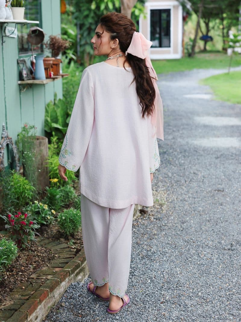 Embroidered Viscose Co-Ord Set