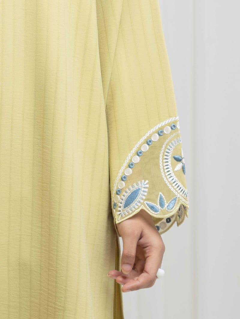 Embroidered Viscose Co-Ord Set