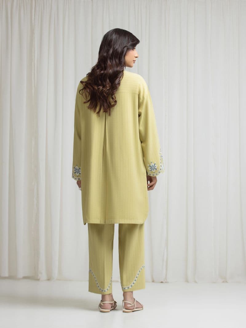 Embroidered Viscose Co-Ord Set