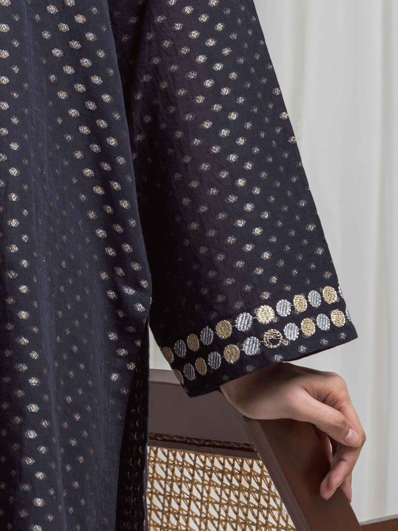 Embroidered Jacquard Co-Ord Set
