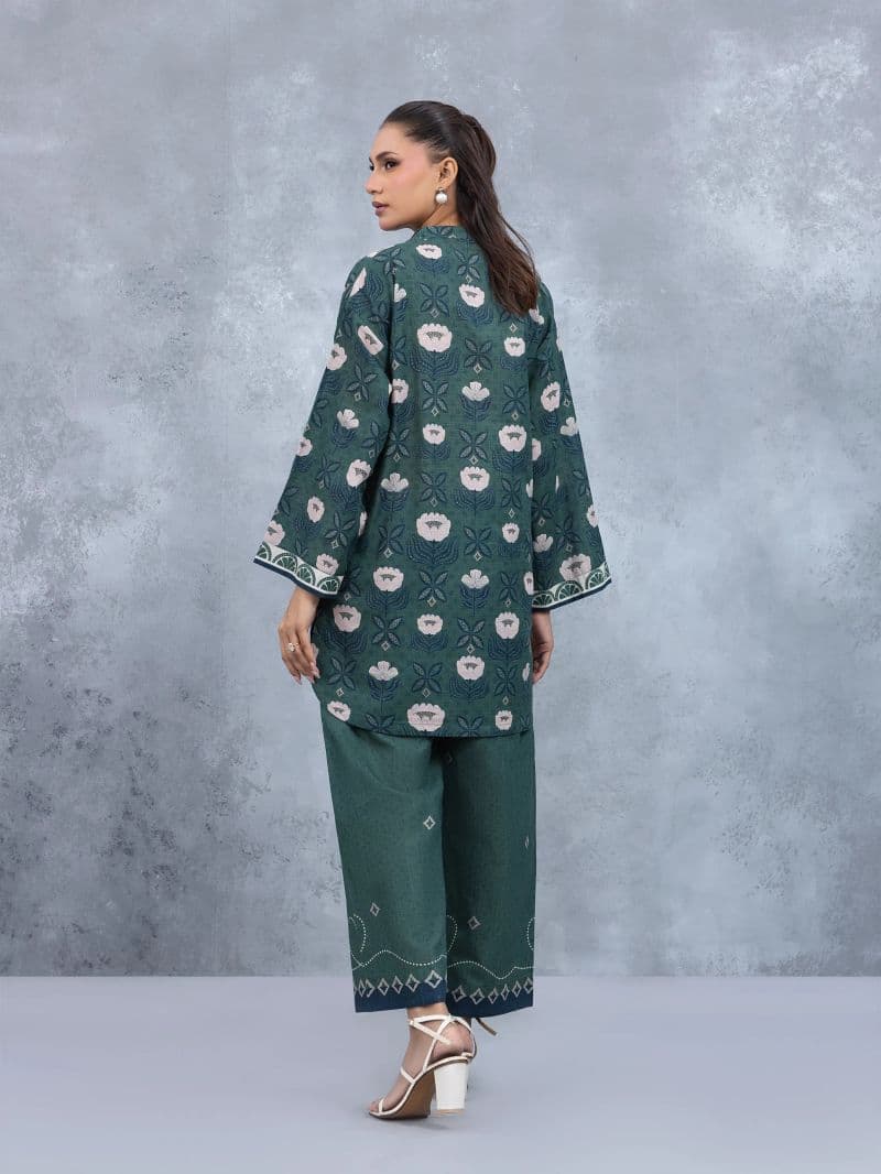 Printed Khaddar Co-Ord Set