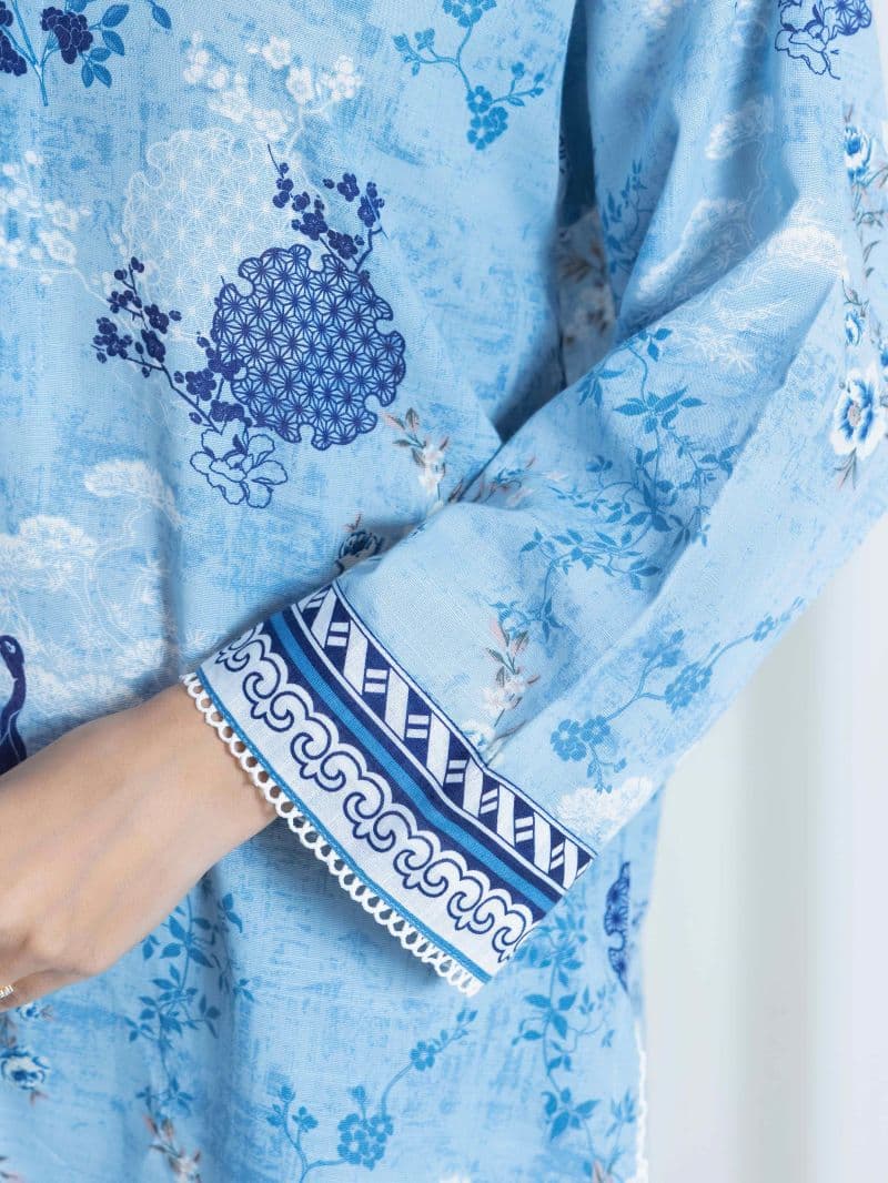 Printed Khaddar Suit