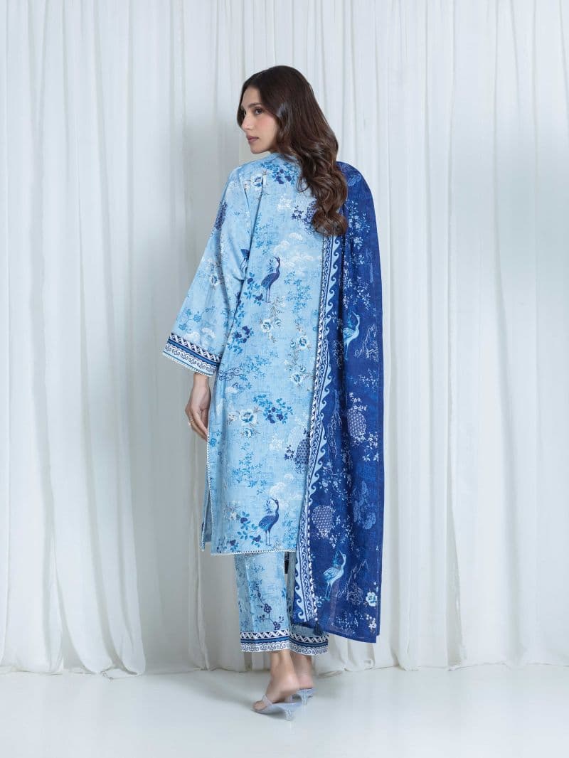 Printed Khaddar Suit