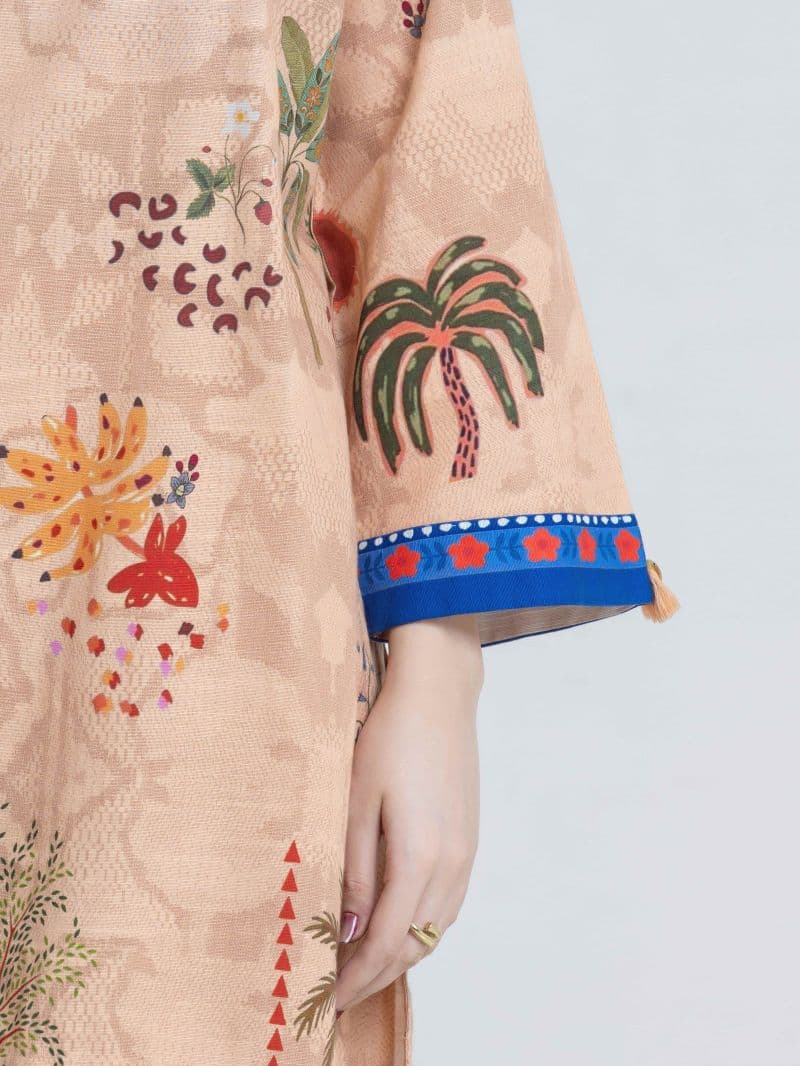 Printed Khaddar Suit